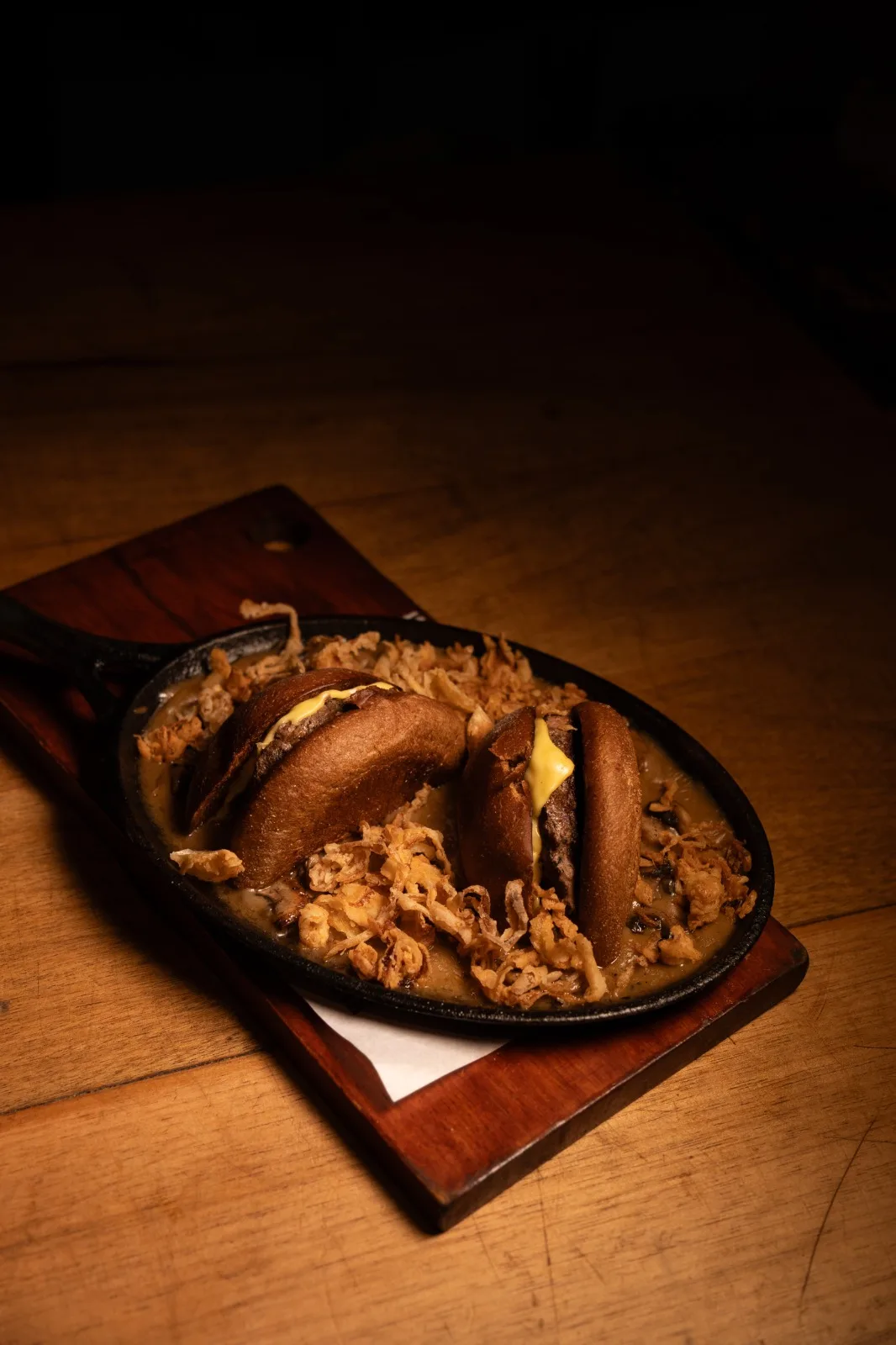 Duxelles Glory servido quente